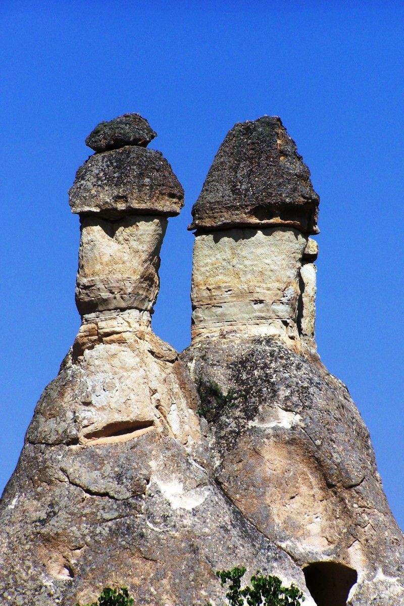 Chemineas de fadas na Capadocia, Turquía