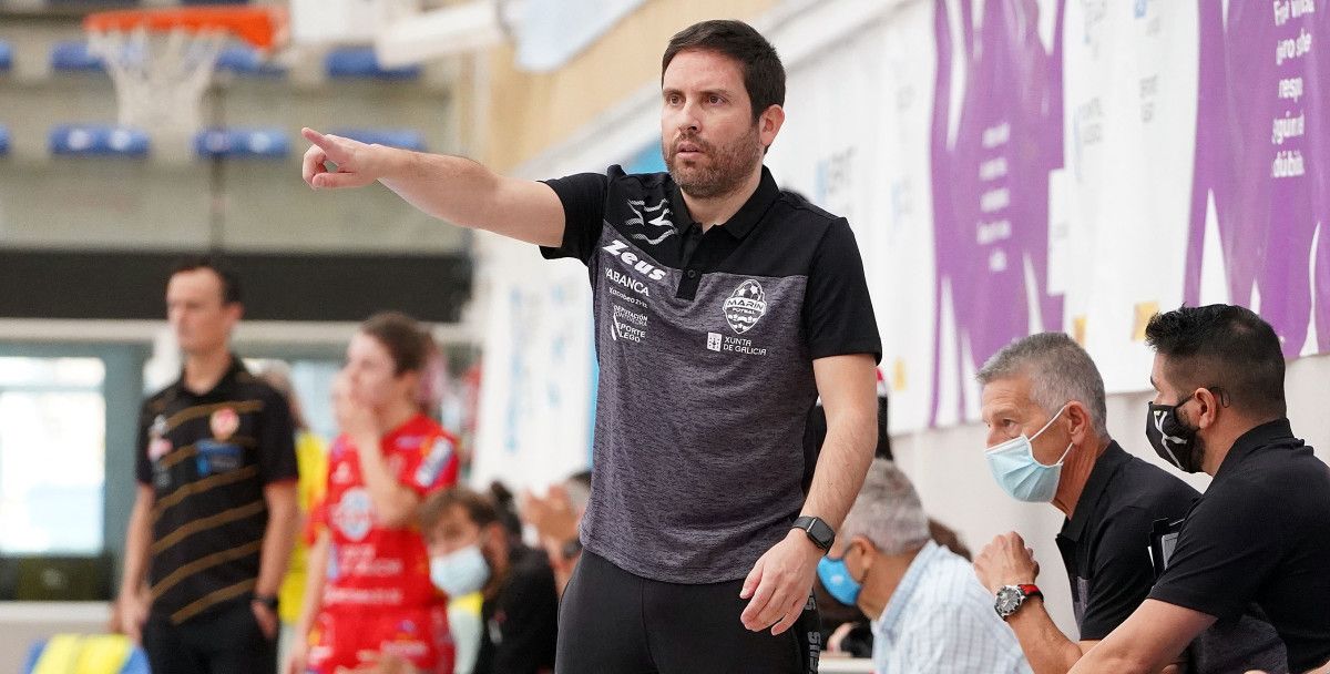 Raúl Jiménez, en su primera etapa en el Marín Futsal