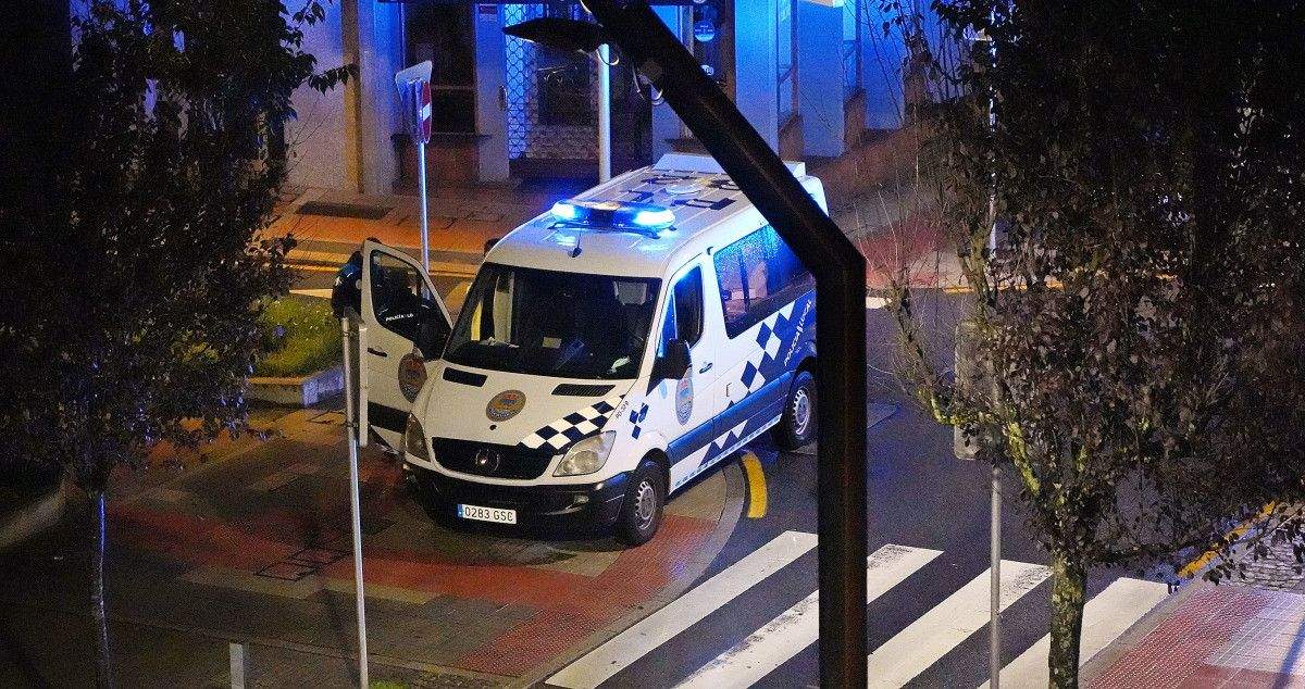 Patrulla da Policía Local de Pontevedra 