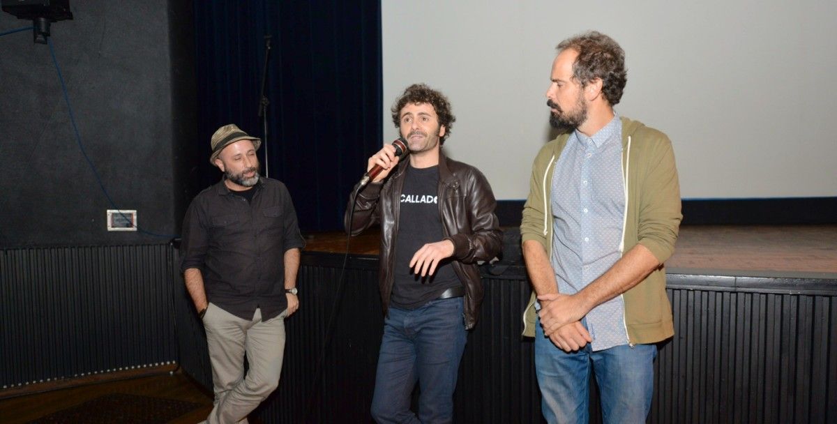 Presentación de la película "Encallados" en el Teatro Principal