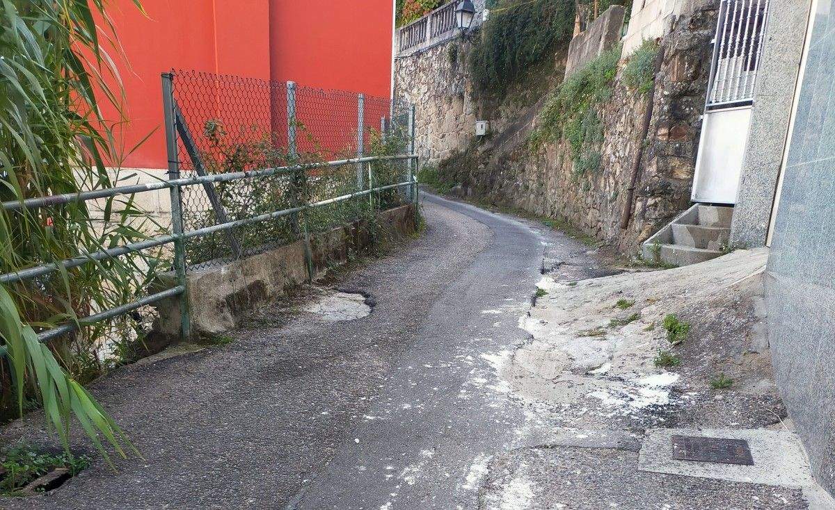 Camiño San Jorge, en Cividanes