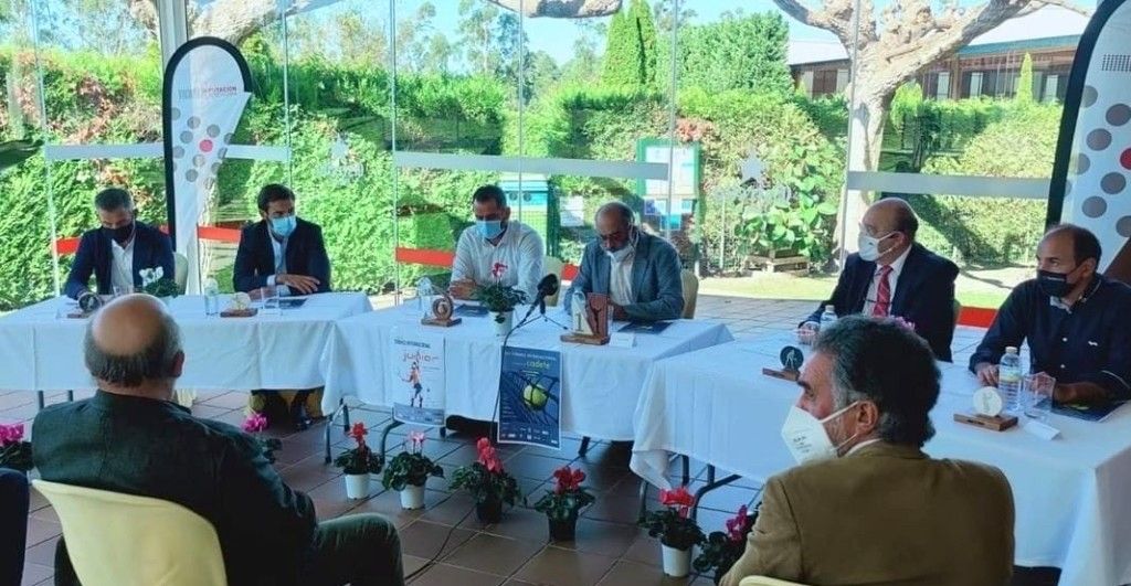 Presentación del 19º Torneo Internacional Júnior de Tenis de Sanxenxo