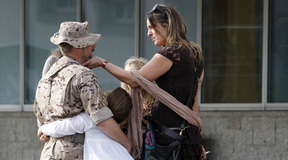 Despedida dos militares que a Brilat manda en misión a Mali