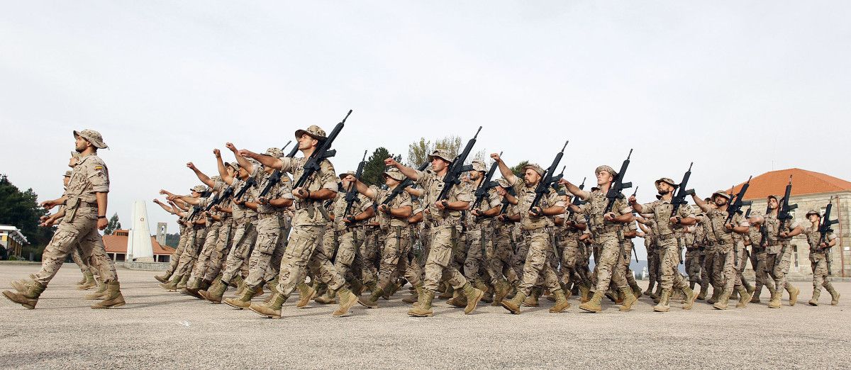 Despedida dos militares que a Brilat manda en misión a Mali
