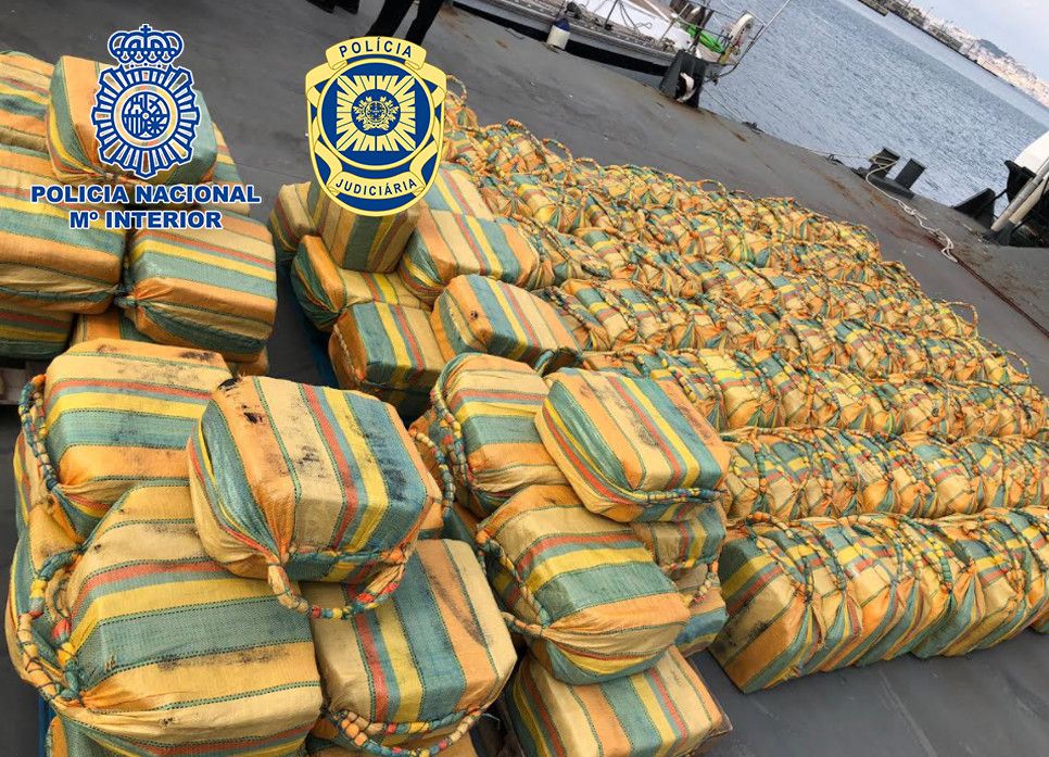 Máis de 5.200 quilogramos de cocaína foron aprehendidos