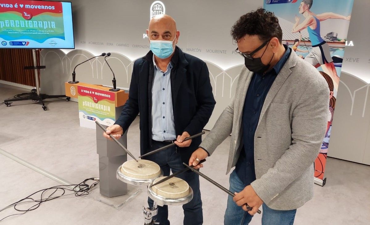 Tino Fernández y Pedro Campos
