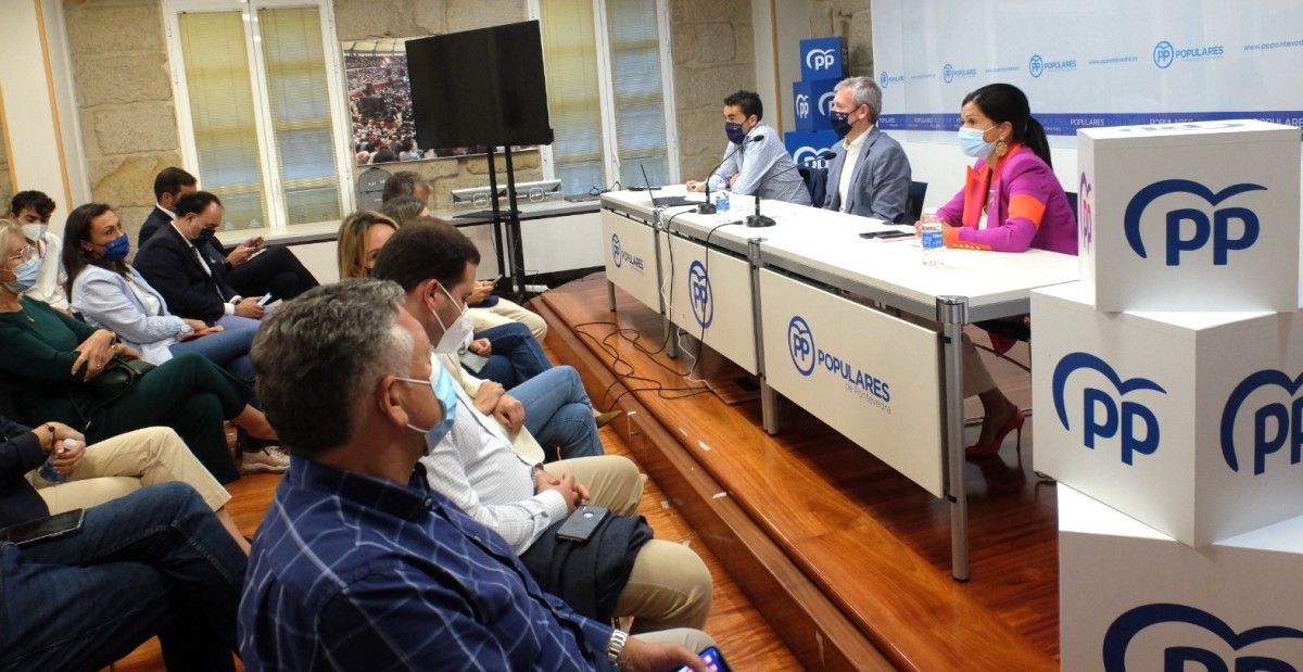 Reunión do comité executivo provincial do PP Pontevedra