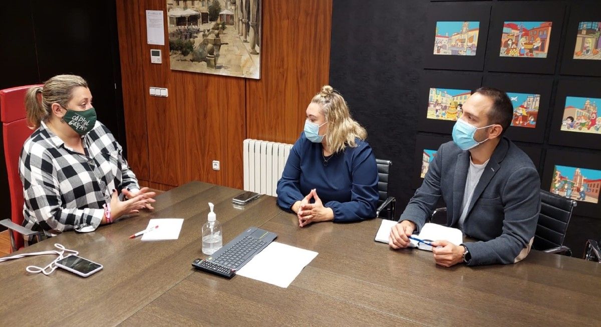 Yoya Blanco, Nuria Nerga e Manuel López