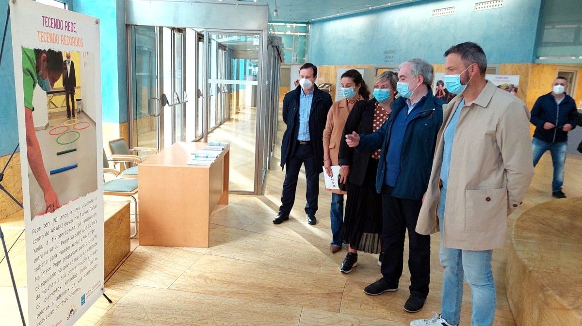 Muestra 'Tecendo redes, tecendo recordos' en la sede de Afundación
