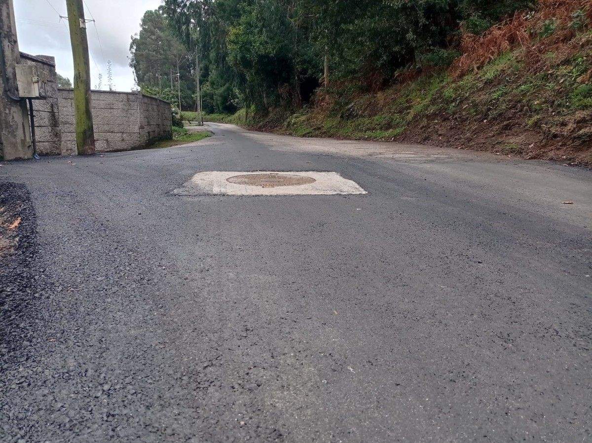 O Concello remata la mejora del Camiño dos Lamoseiros, en Campelo
