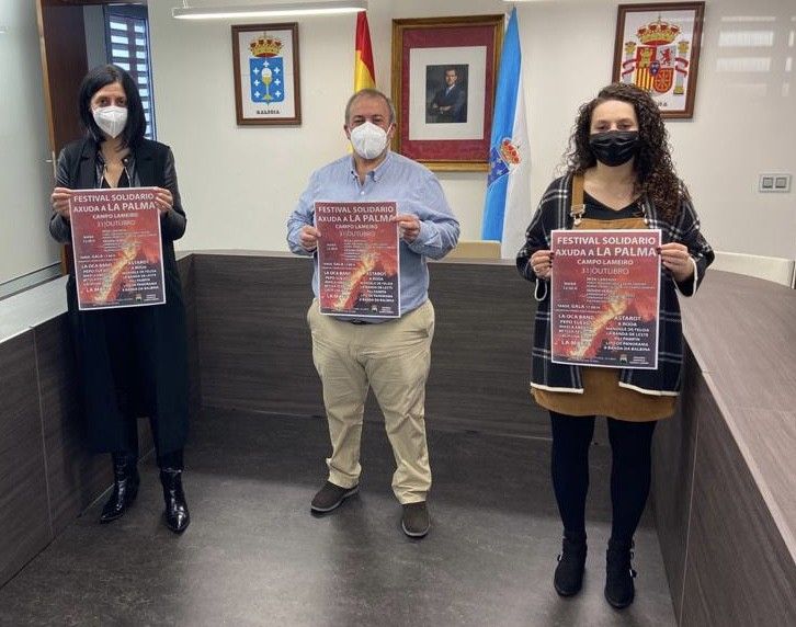 Presentación do festival solidario con La Palma