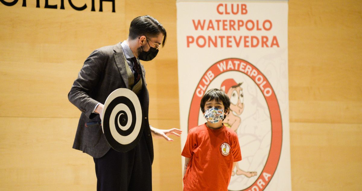 Presentación dos equipos do Club Waterpolo Pontevedra para a tempada 21/22