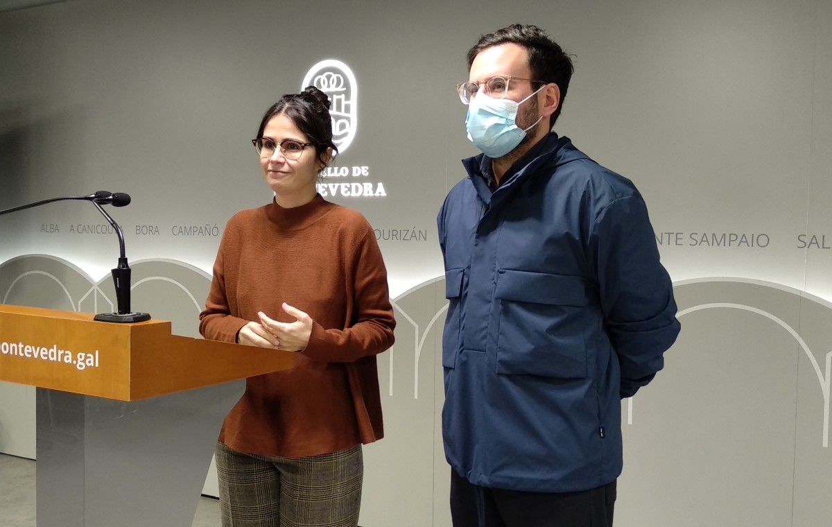 Anabel Gulías e Ramón Marrades
