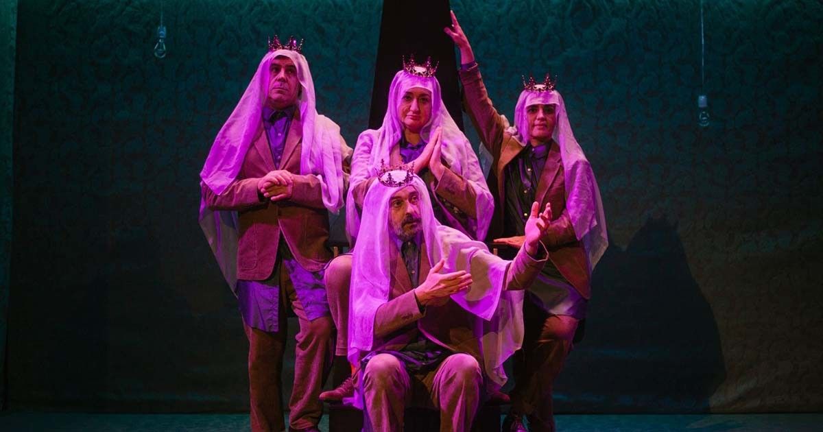 Escena de la obra "A estrela do día"