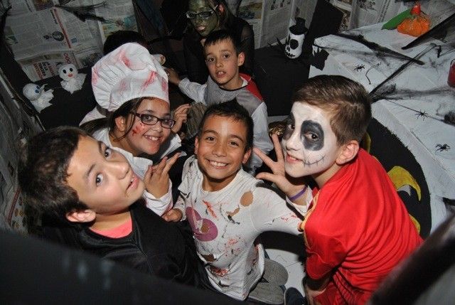 Fiesta del Samaín en la ludoteca de Ponte Caldelas