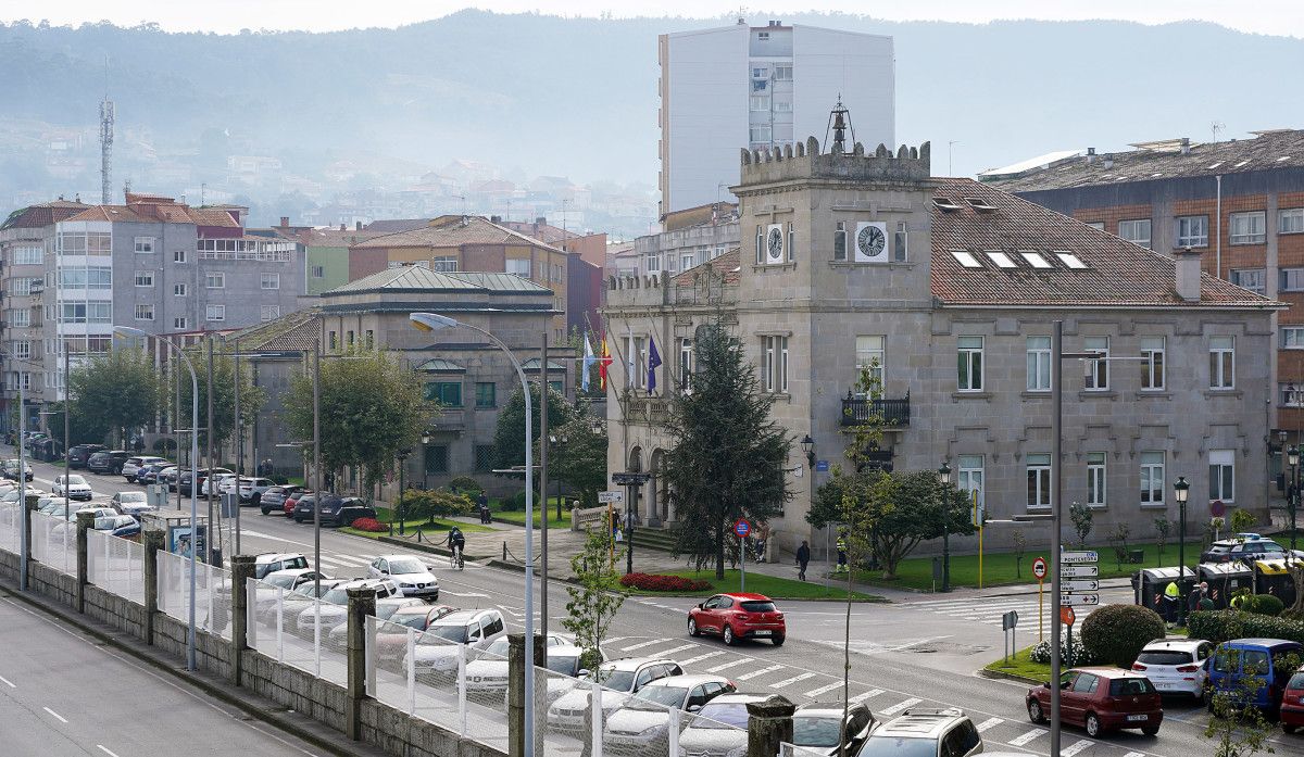 Centro urbano de Marín