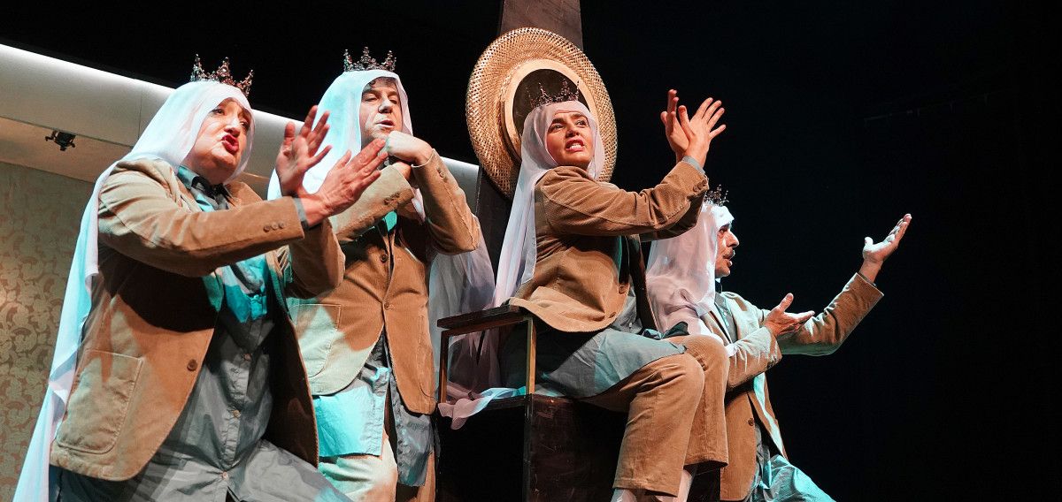 Representación de "Estrela do día", en el Teatro Principal
