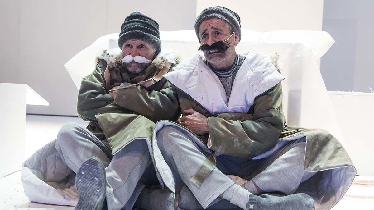Escena de la obra "Conexión Pingüín"