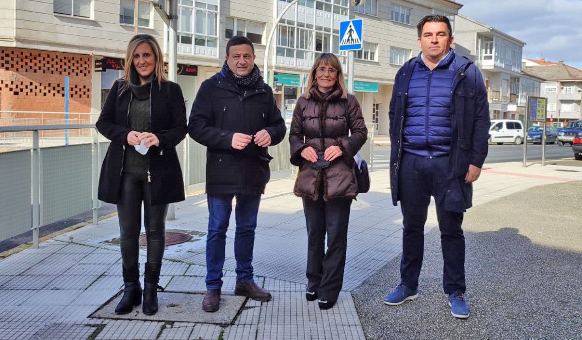 Ana Loureiro, Manuel Campos, Ángeles Marra e Jose Treviño