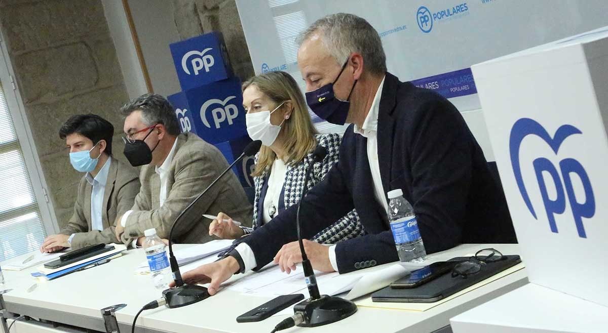 Diego Gago, Javier Bas, Ana Pastor y Juan Constenla