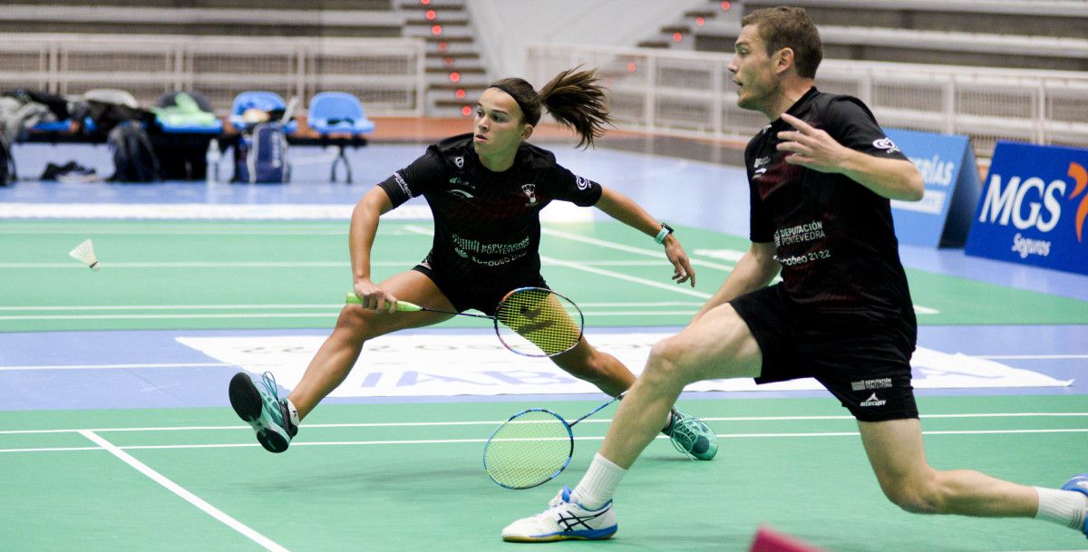 Partido entre Bádminton Ravachol e CB Benalmádena no Municipal