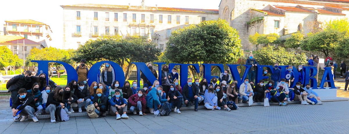 Visita de estudantes de Alemaña, Polonia e Francia