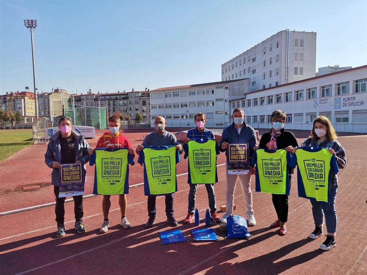 Presentación da VIII Milla Solidaria de Anedia