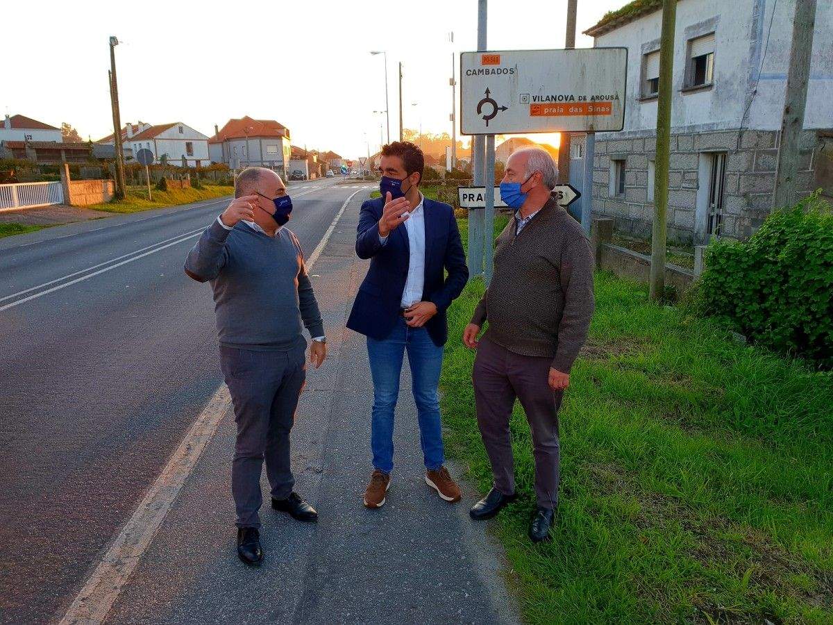 Javier Tourís, Luis López y Gonzalo Durán