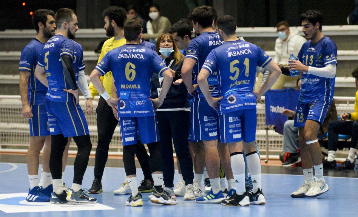 Partido de División Honor Plata entre Teucro y BM Alcobendas en el Pabellón Municipal