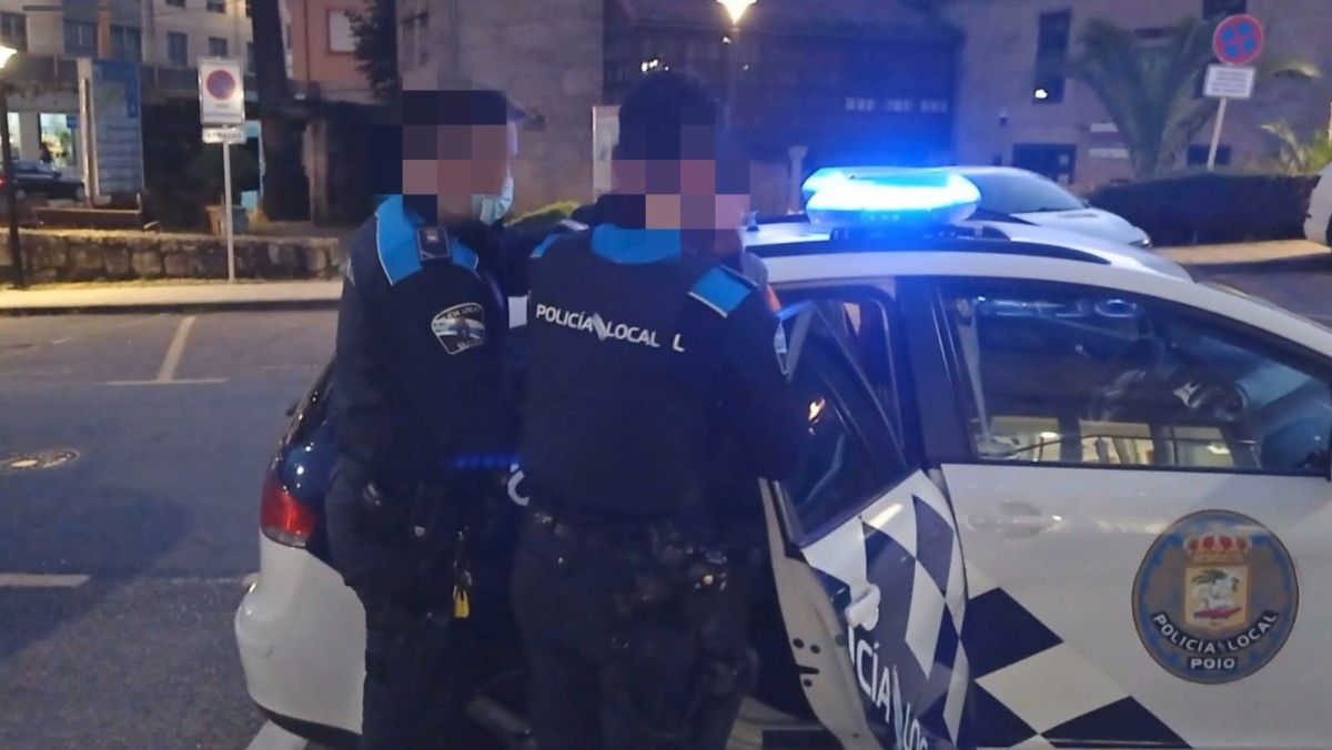 Detención do presunto agresor machista