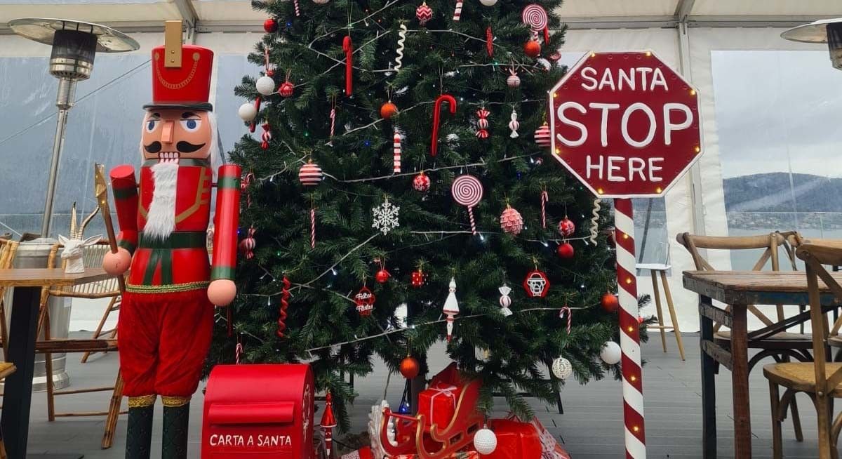 Decoración de Navidad en Los 3 Monos