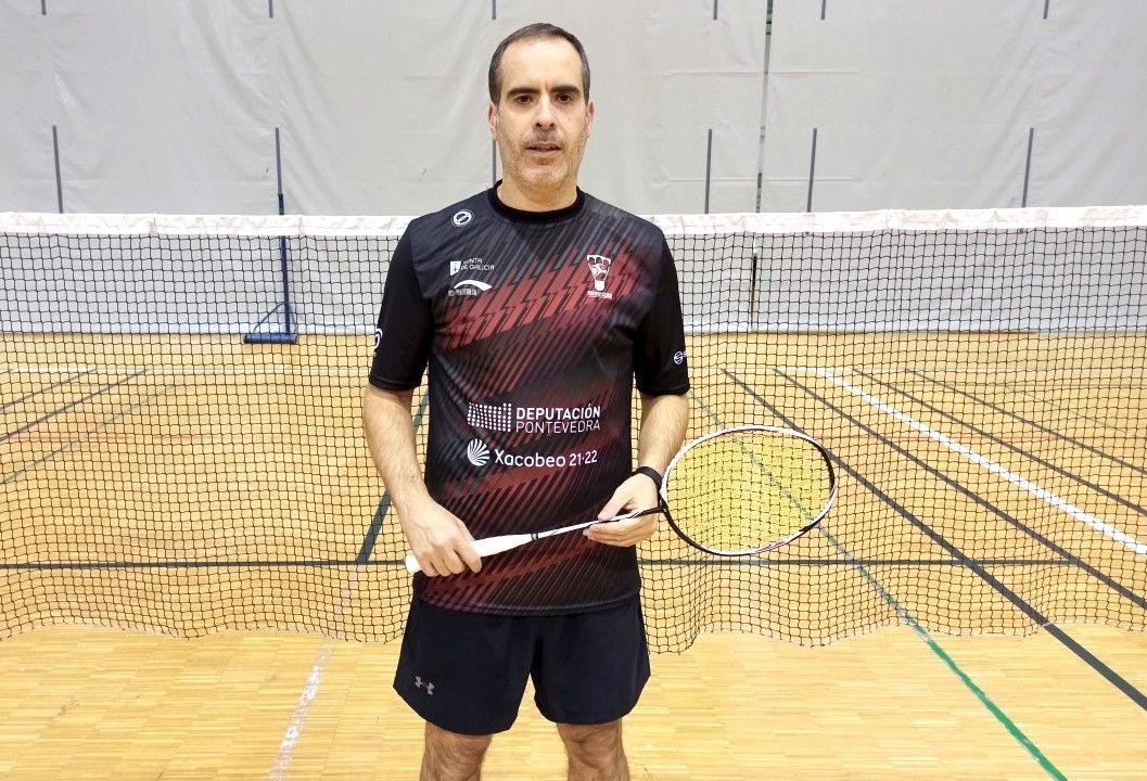 Javier Rey, xogador do Bádminton Ravachol clasificado para o mundial sénior
