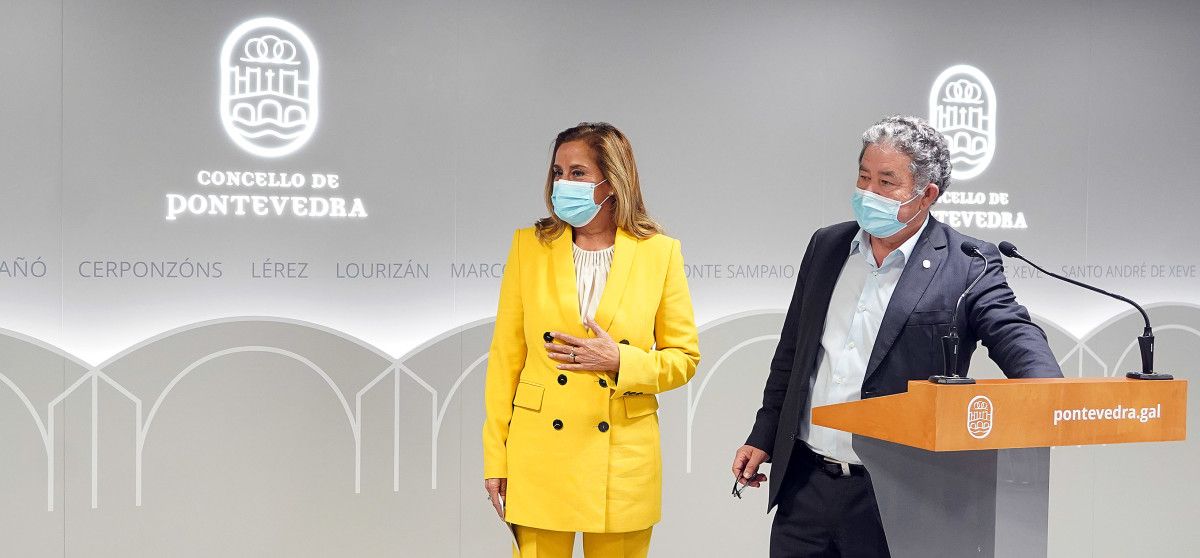 Carmela Silva e Miguel Anxo Fernández Lores anuncian que Pontevedra acollerá a Gran Final das Series Mundiais 2023