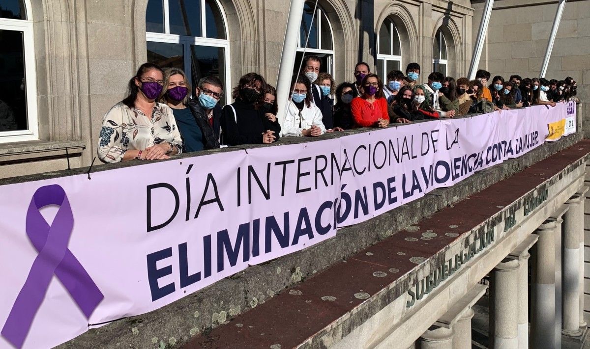 Balcón da Subdelegación do Goberno en Pontevedra