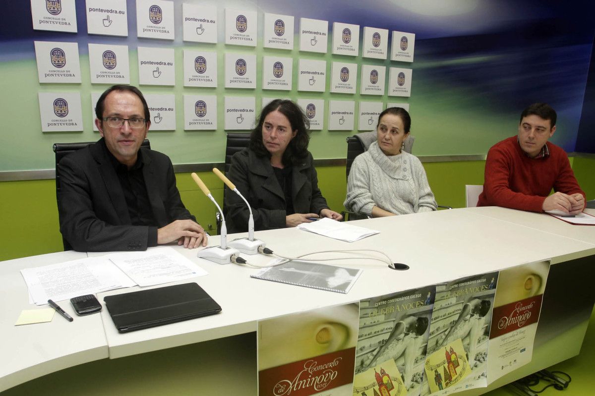 Presentación del concierto de Año Nuevo y del ballet "O Quebranoces"