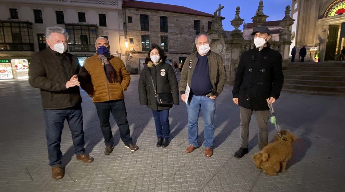 Presentación da unión de asociacións por Pontevedra