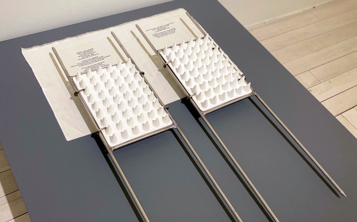 Obra 'I wish you’d rub your quills against my stomac', de Andrea Dávila Rubio