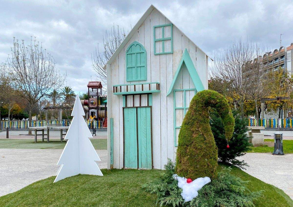 Jardines efímeros de Navidad