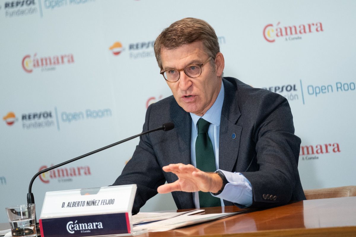 Alberto Núñez Feijóo, presidente da Xunta de Galicia