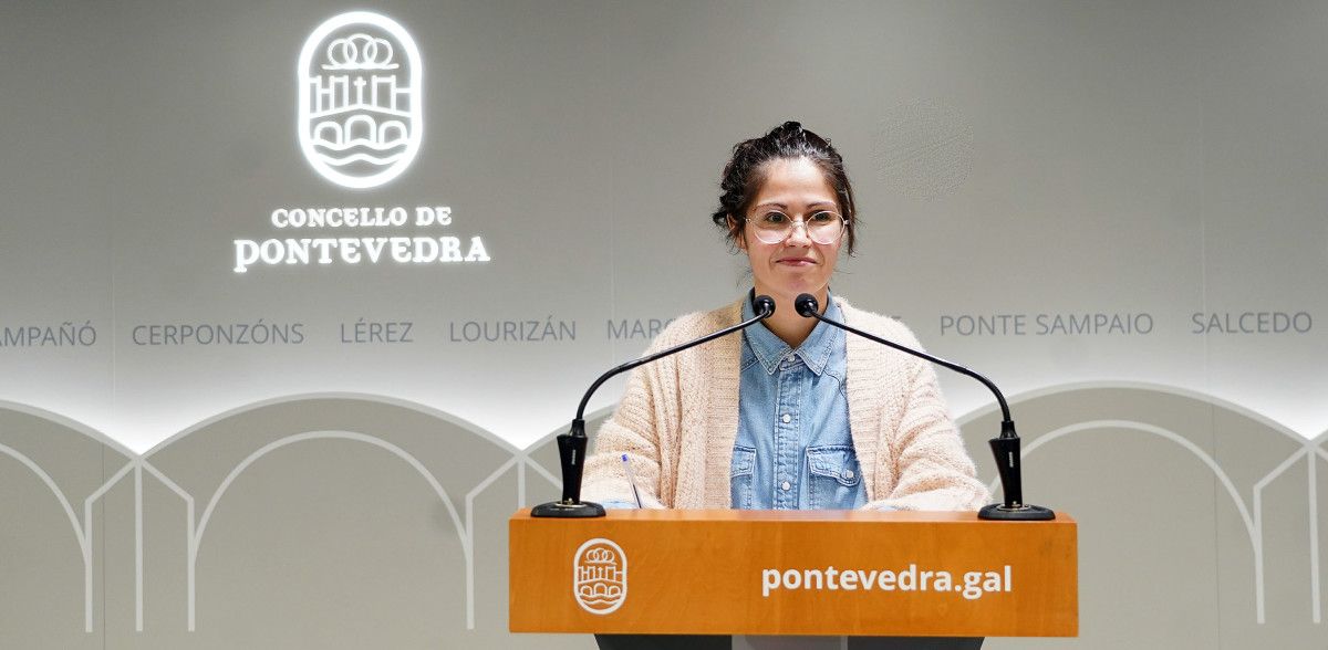 Anabel Gulías, portavoz municipal do goberno de Pontevedra