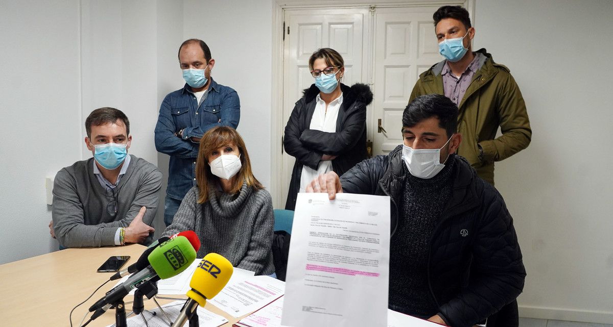 Rolda de prensa da Xunta de Persoal do Concello de Pontevedra