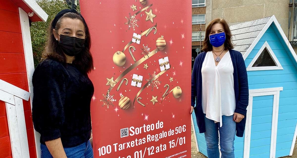 Presentación de la campaña comercial de Navidad en Marín