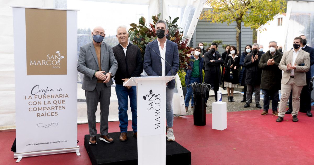 Inauguración del renovado Tanatorio de Poio
