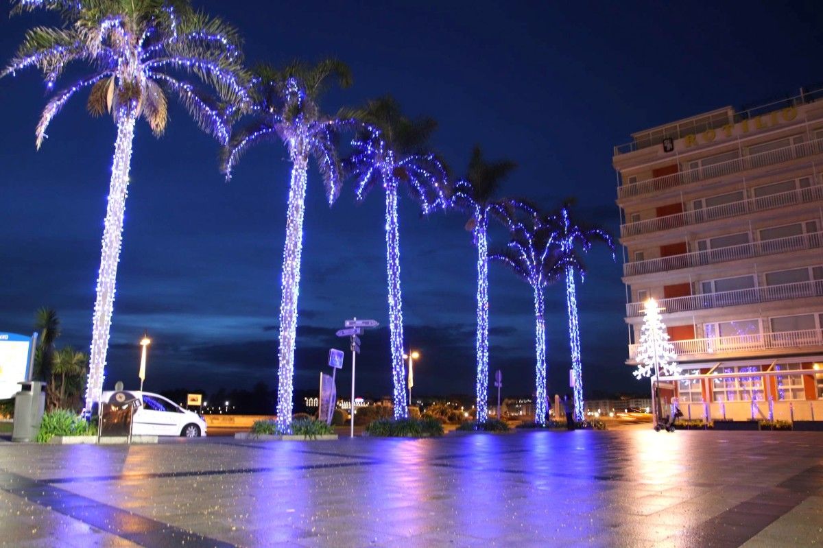 Iluminación navideña en Sanxenxo