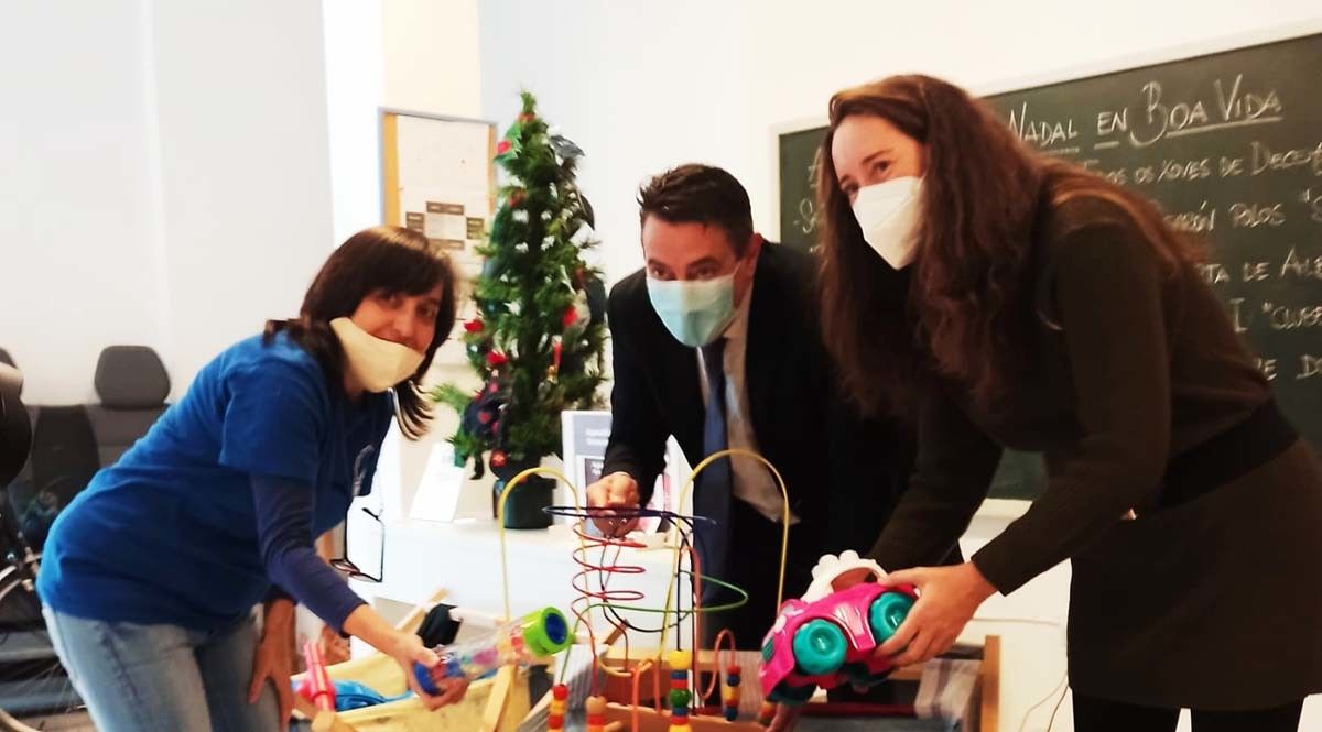 Campaña de recollida de xoguetes de Boa Vida e Rotary Club