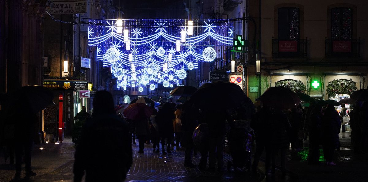 Acendido da iluminación de Nadal 2021