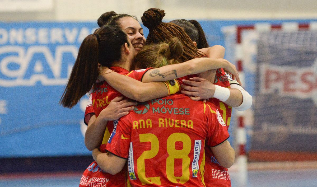 Partido entre Poio Pescamar y Majadahonda en A Seca