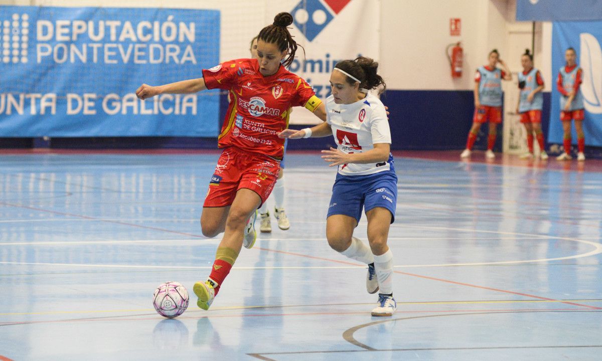 Partido entre Poio Pescamar e Majadahonda na Seca