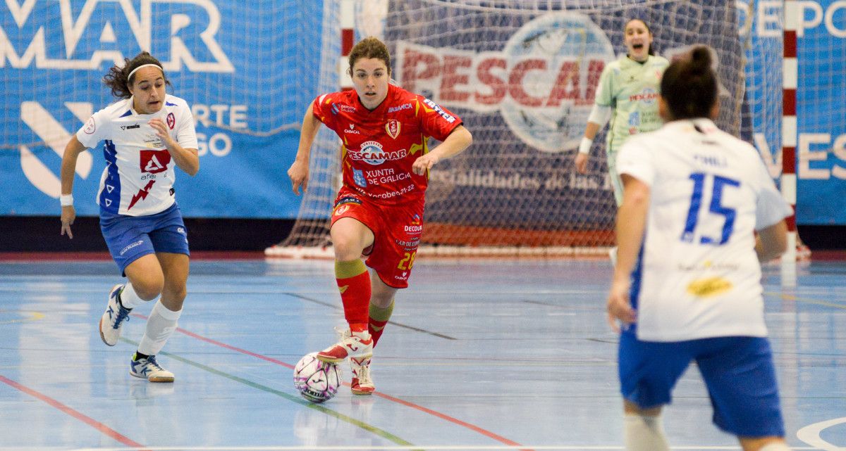Partido entre Poio Pescamar y Majadahonda en A Seca