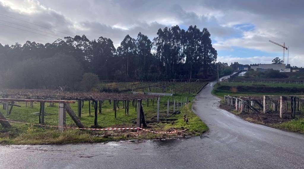 Obras no vial entre Pedreira, Barreiro e Picón